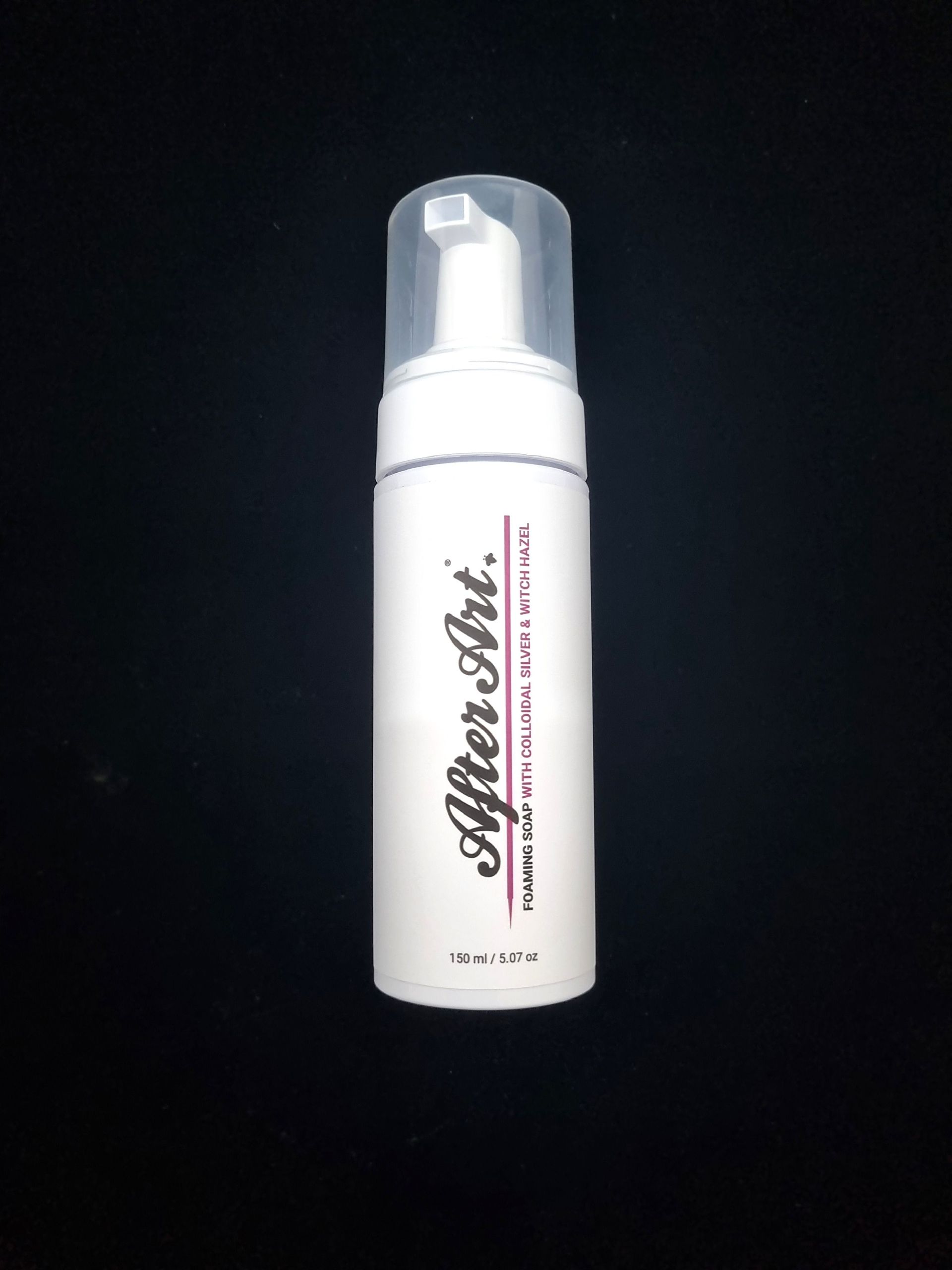 AfterArt Foaming Soap Pump with Colloidal Silver & Witch Hazel 150ml
