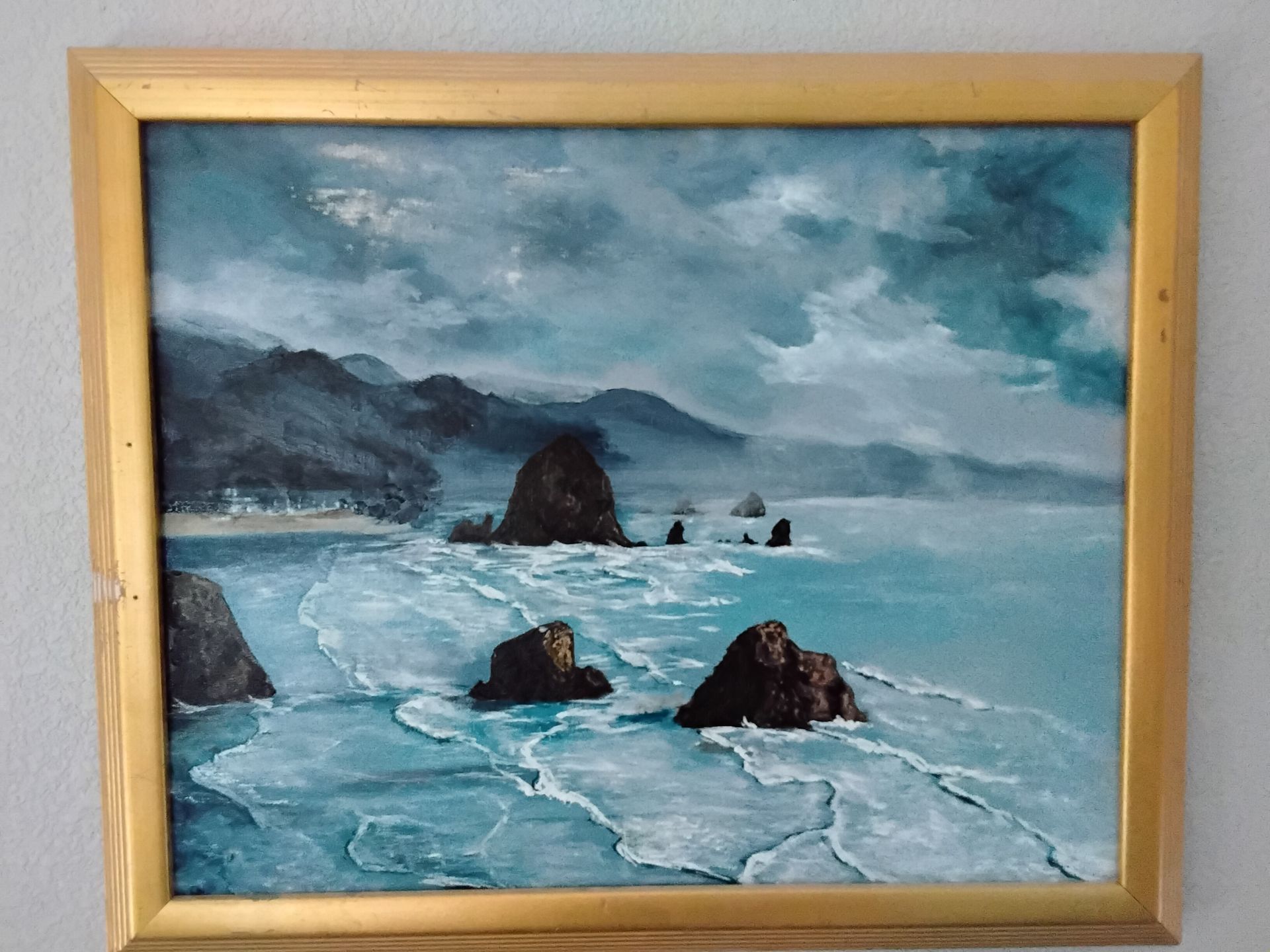 Storm on the Oregon coast