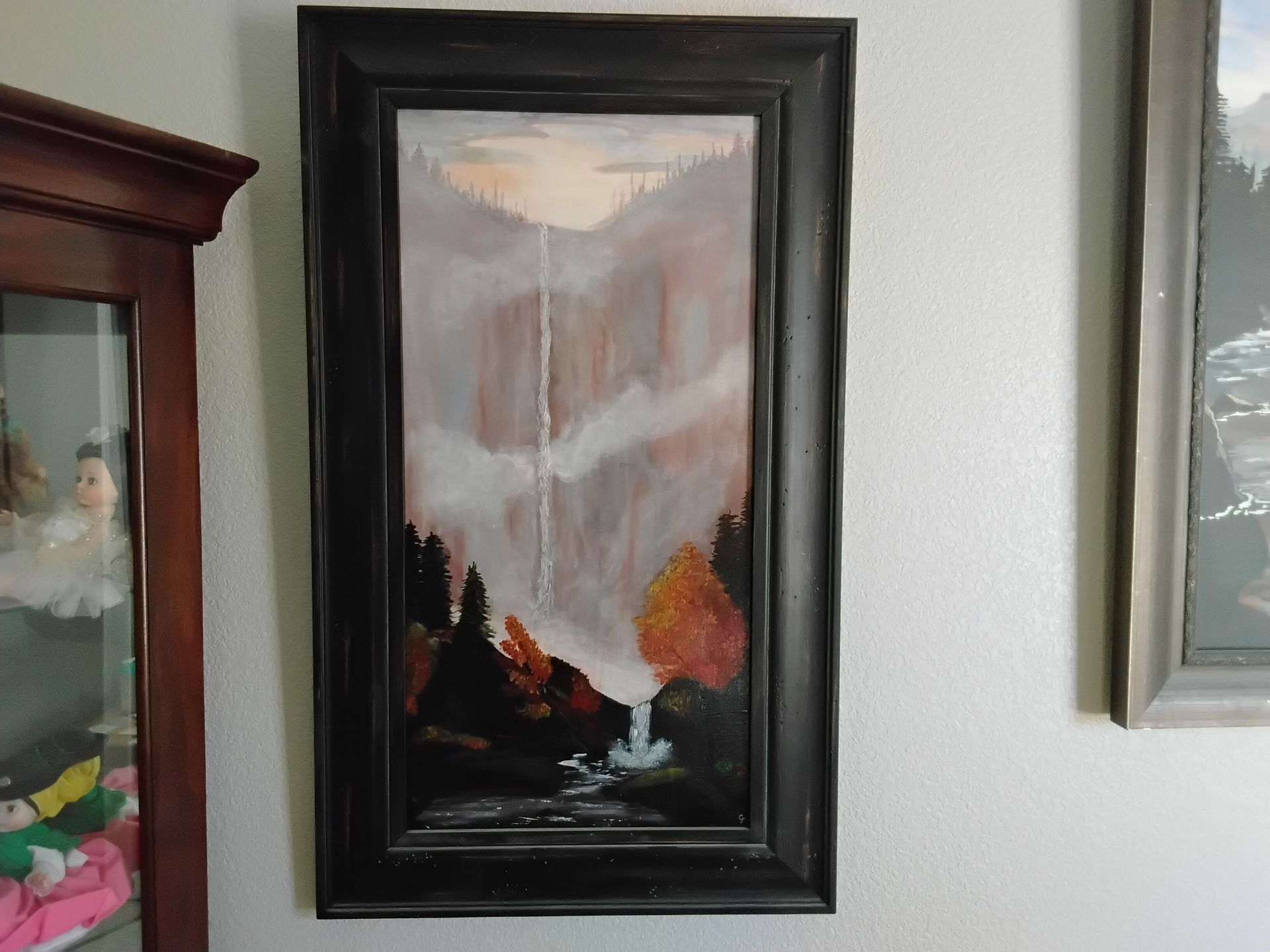 Multnomah Falls Bierstadt character study