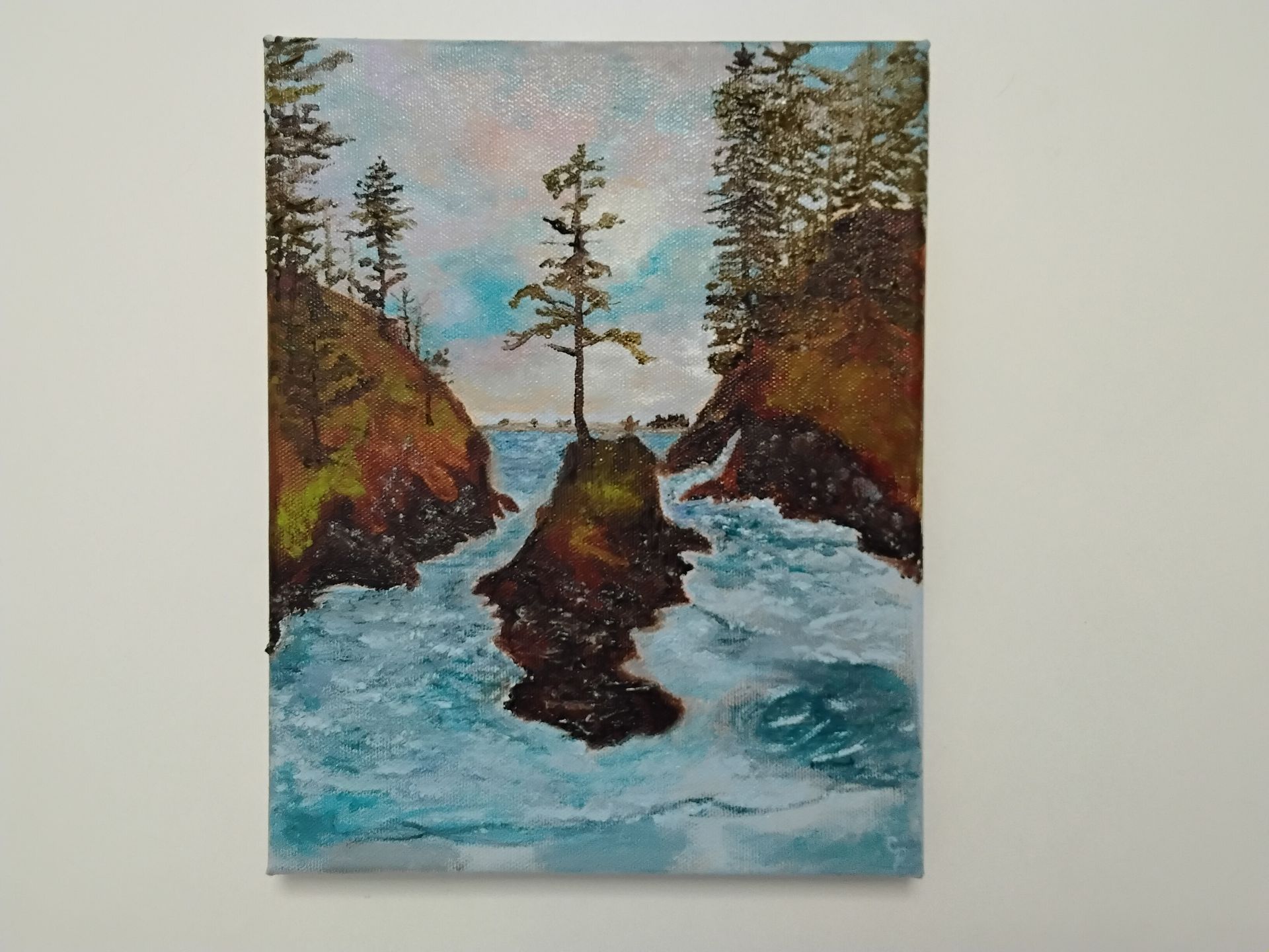8x10 Deadmans Cove unframed Original