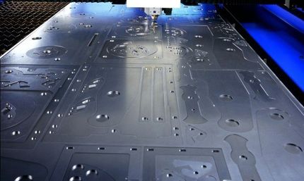 Corte de aço inox AISI 304 (laser - CNC)