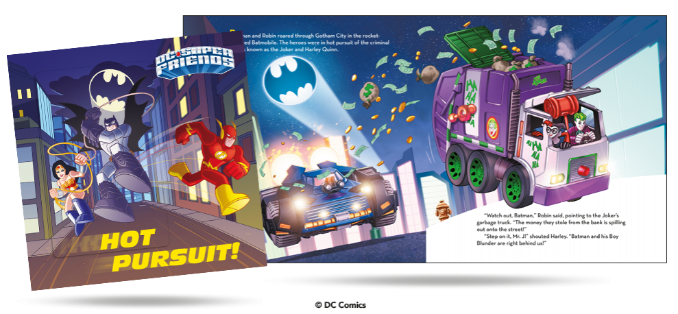 DC Super Friends - Lenticular Story Book