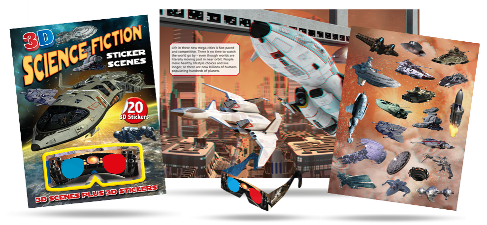 Science Fiction Sticker Scene