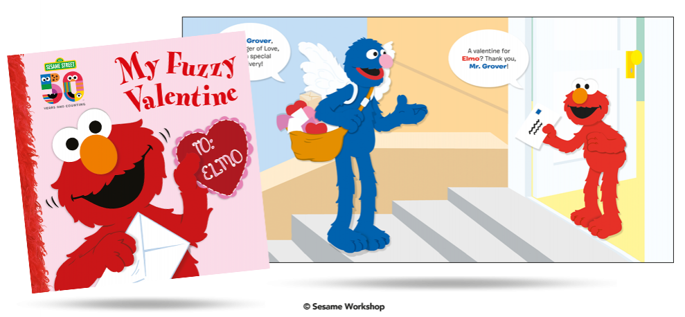 Sesame Street My Fuzzy Valentine