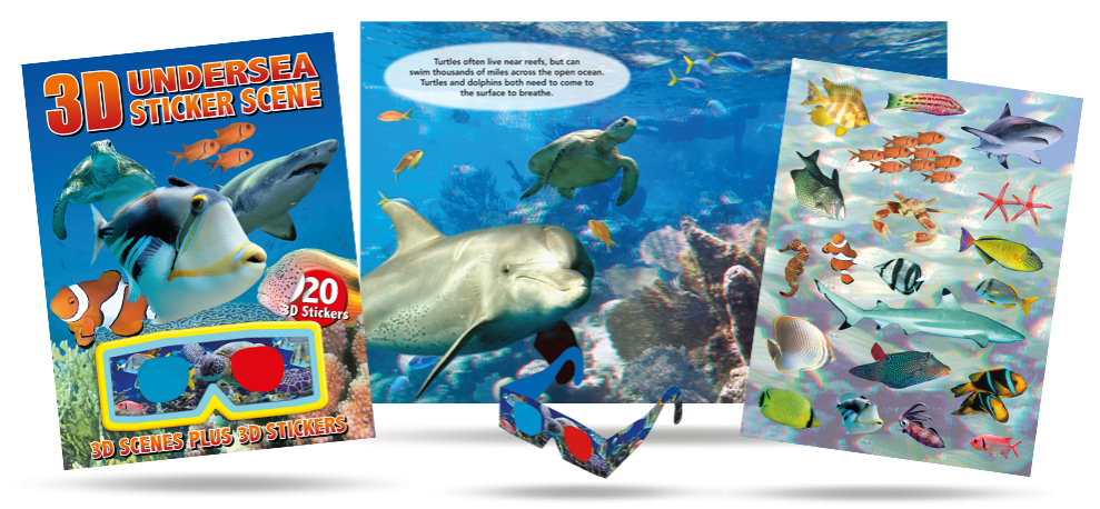 Undersea Sticker Scene