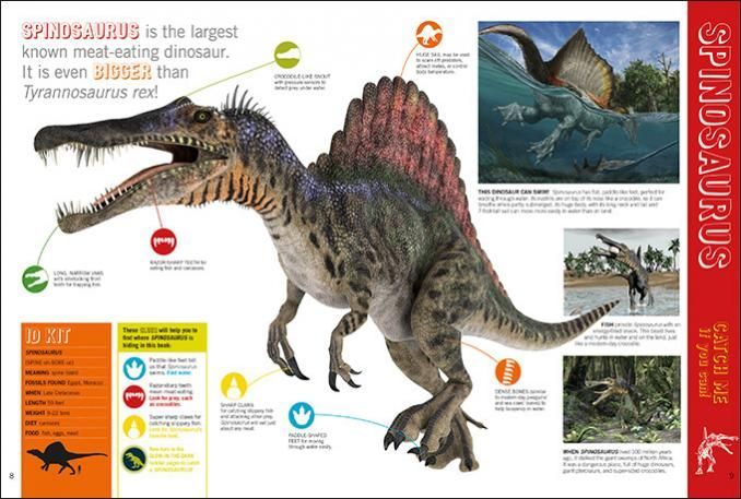 Meet the dinosaur. Study the clues.
