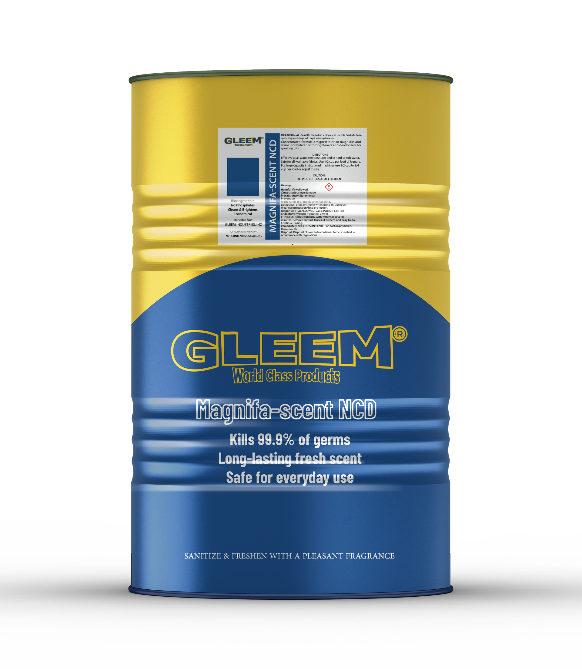 Magnifa-scent NCD – Scented Disinfectant Cleaner for Surfaces (Bulk / Facility-Grade)