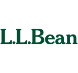 The logo for ll bean is green and white on a white background.