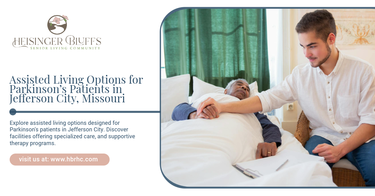 A man is shaking hands with an elderly man in a bed.