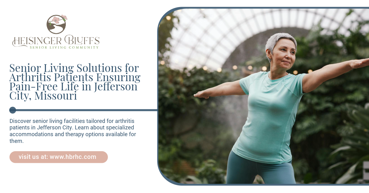 A woman is standing in a yoga pose with her arms outstretched.