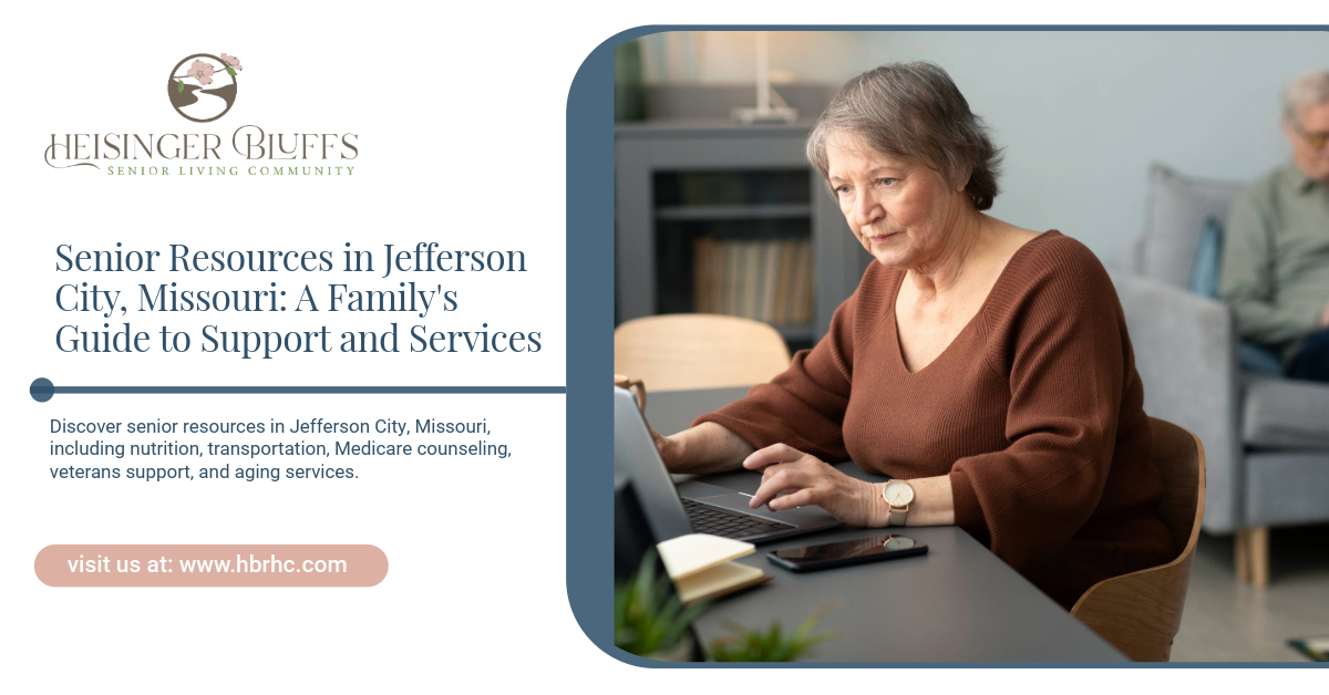 An elderly woman using a laptop on a table
