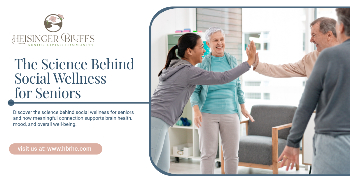A group of seniors in a wellness class