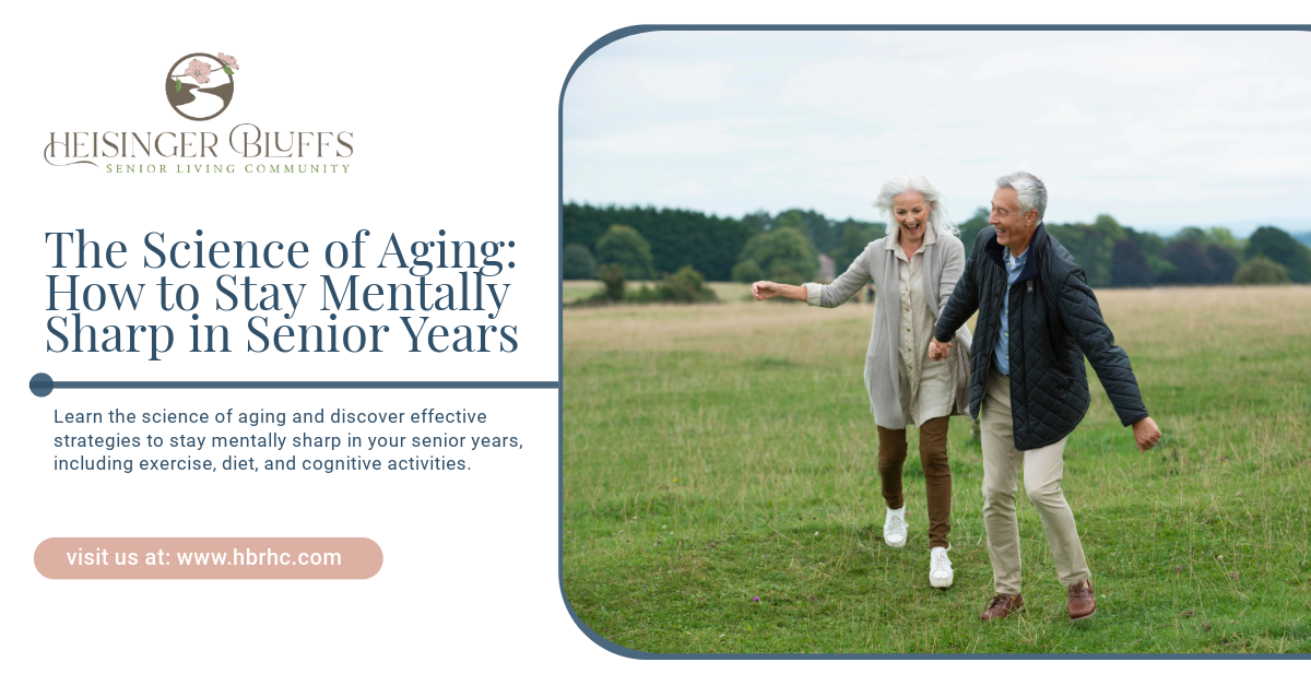 Two elders playing in a field