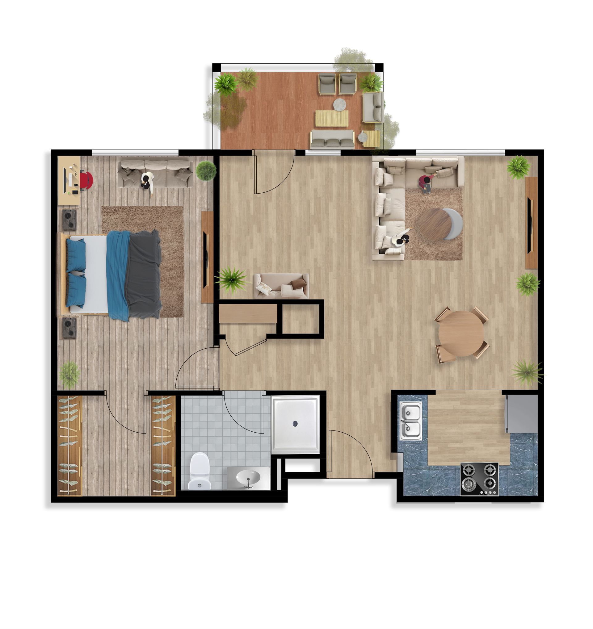 Truman Floor Plan | Independent Living in Jefferson City, MO