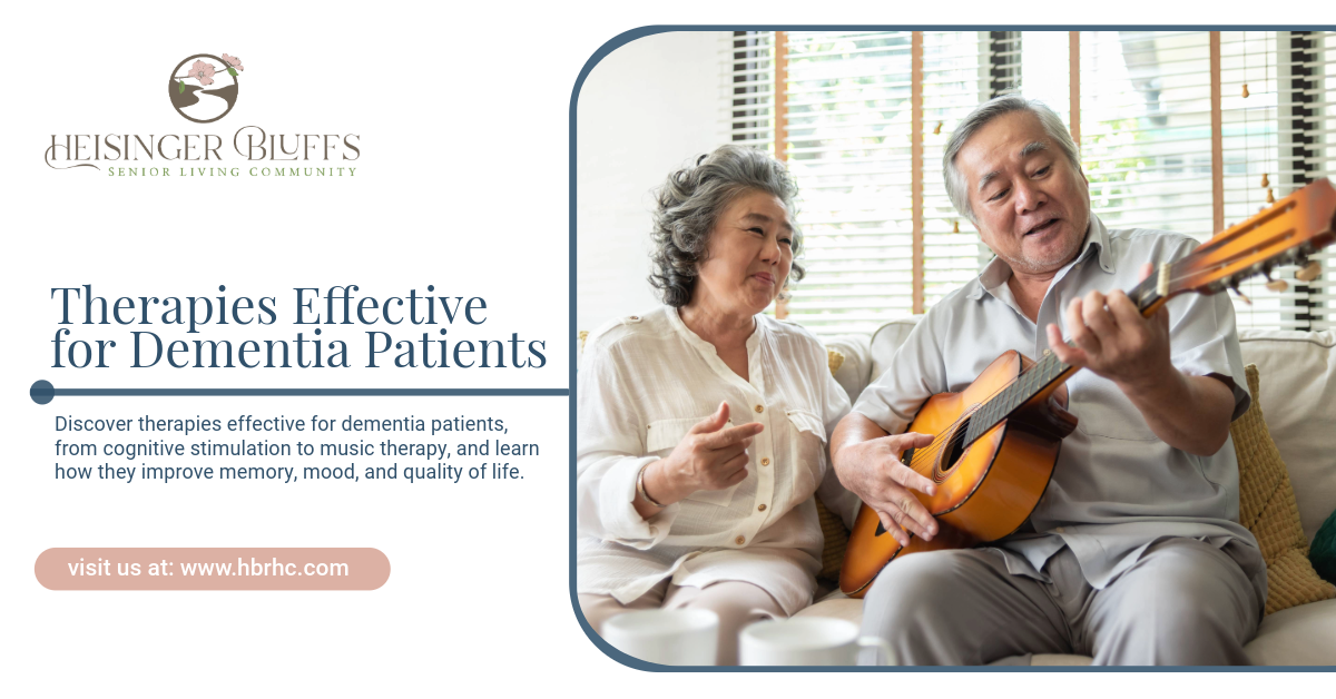 Two seniors with dementia doing music therapy