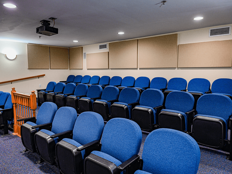 Nursing home  theater - independent living for seniors in jefferson city