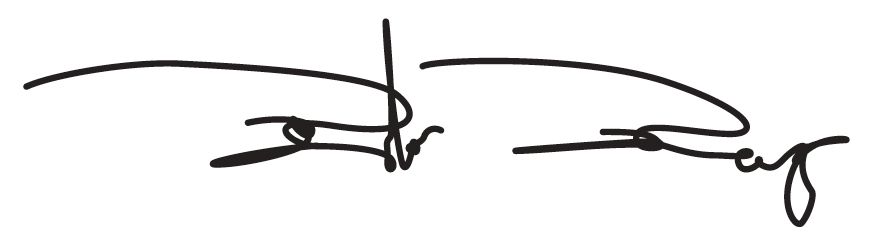 A black and white drawing of a signature on a white background.