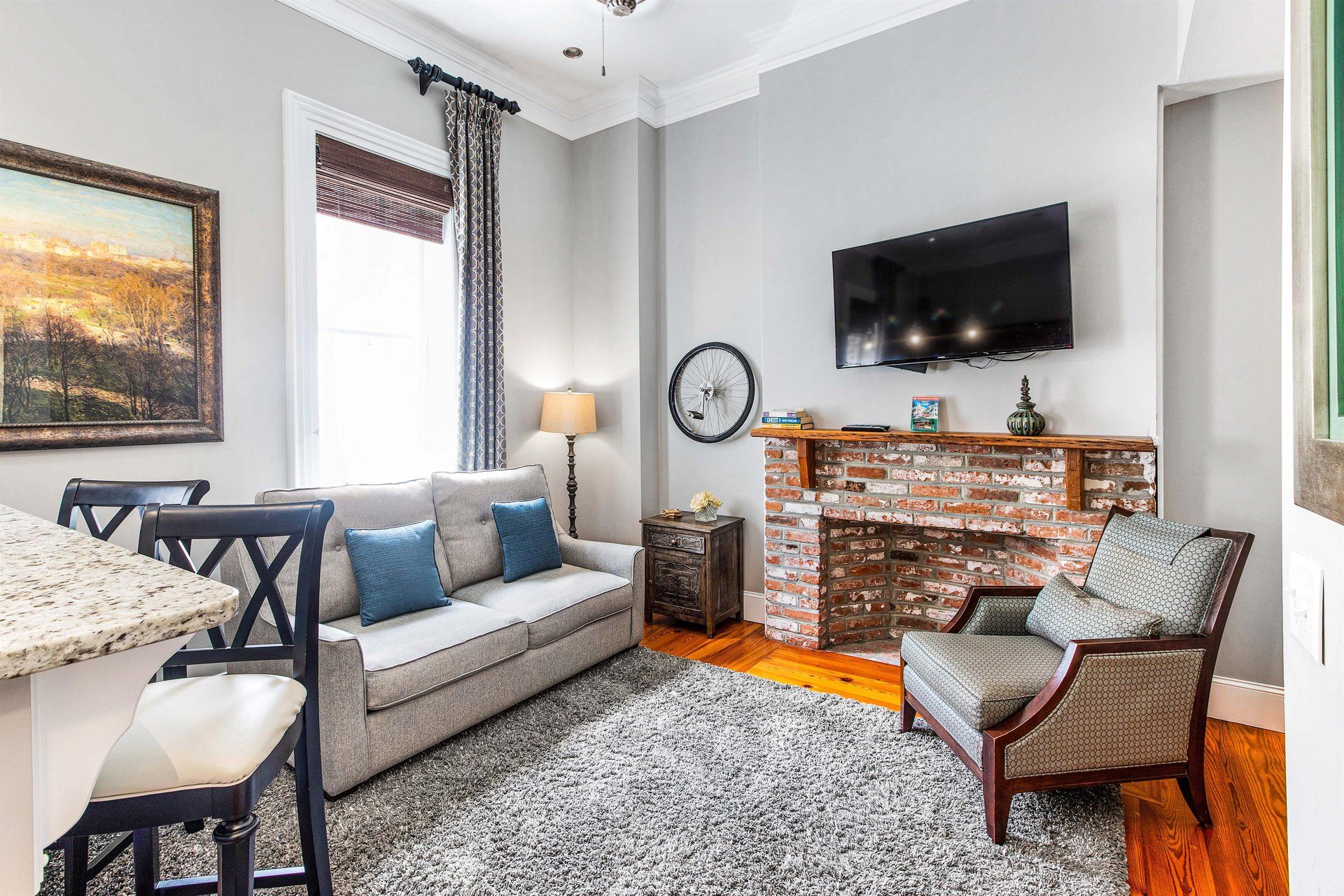 Living room of William Sewell Jr. Suite