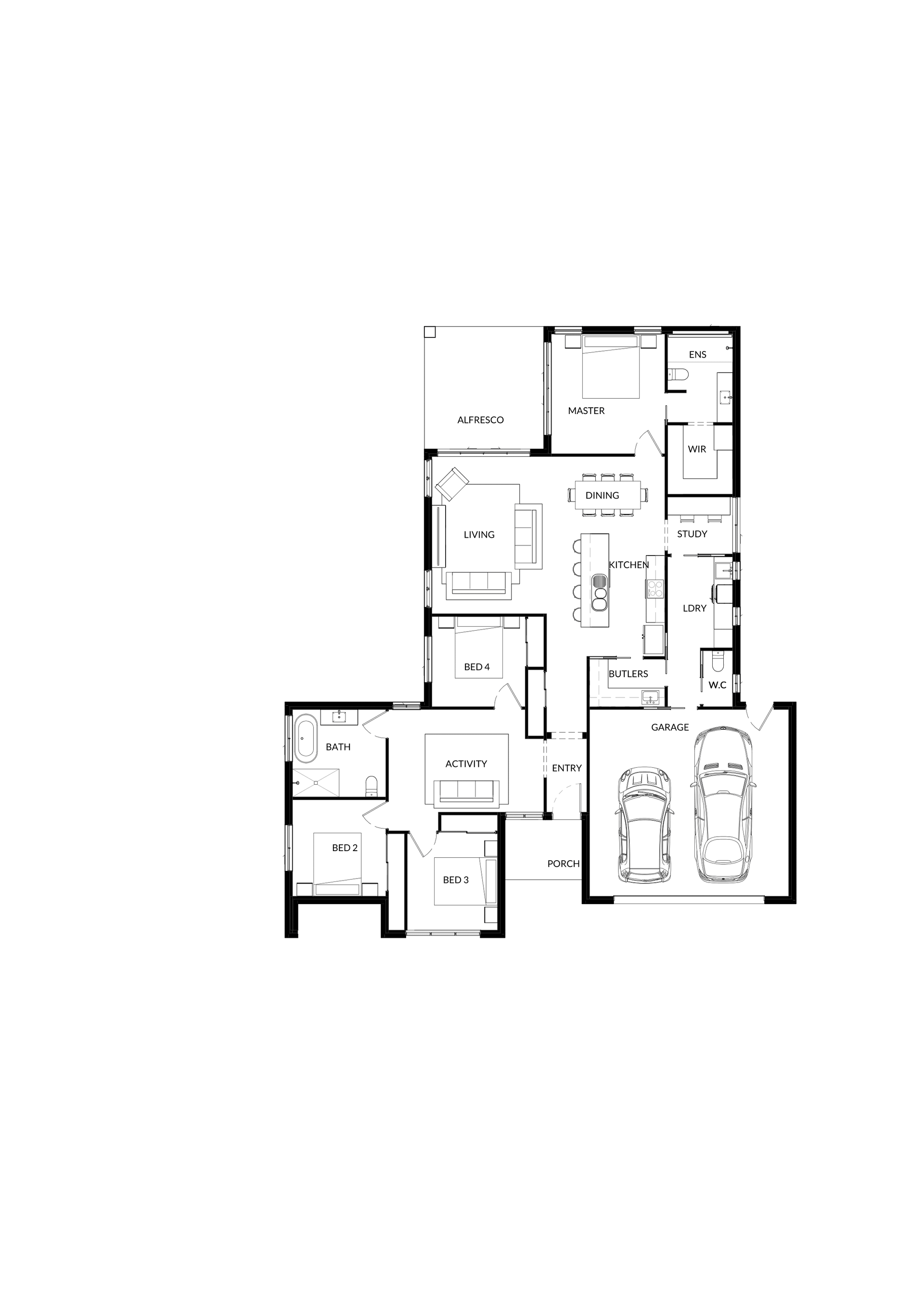 Sunset Sands plan