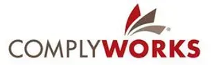 A logo for complyworks is shown on a white background.