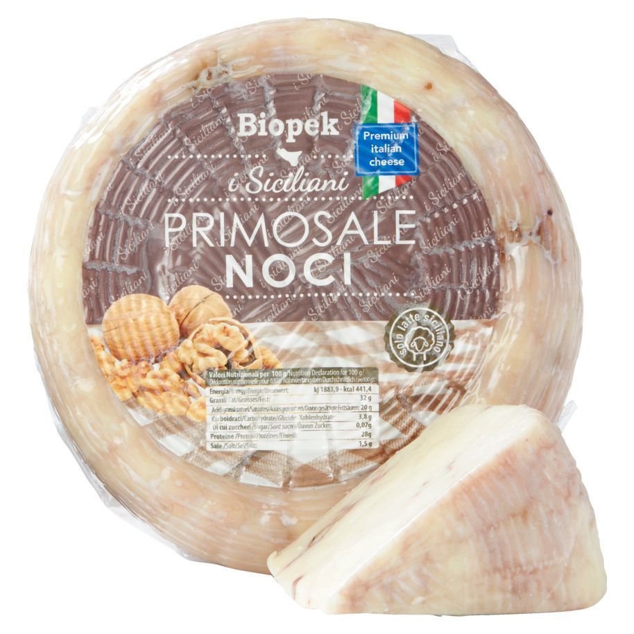 Sicilian Pecorino 250 gr Walnuts