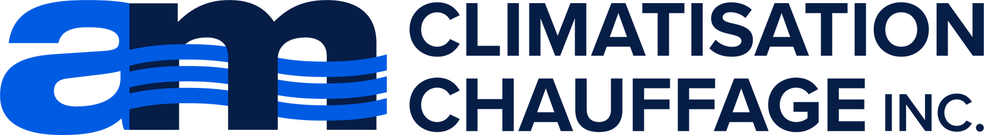 Un logo pour une entreprise appelée climatisation chauffage inc.