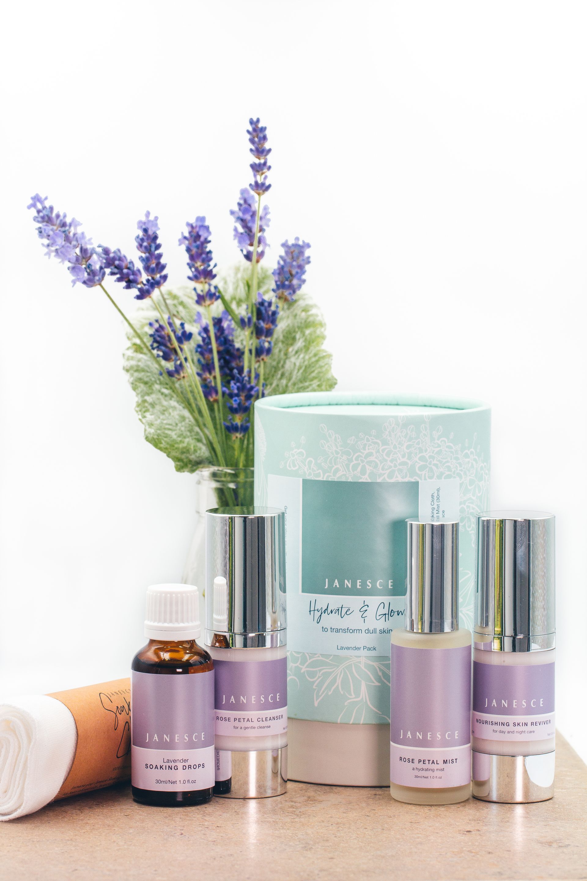 Janesce Hydrate & Glow Lavender Pack