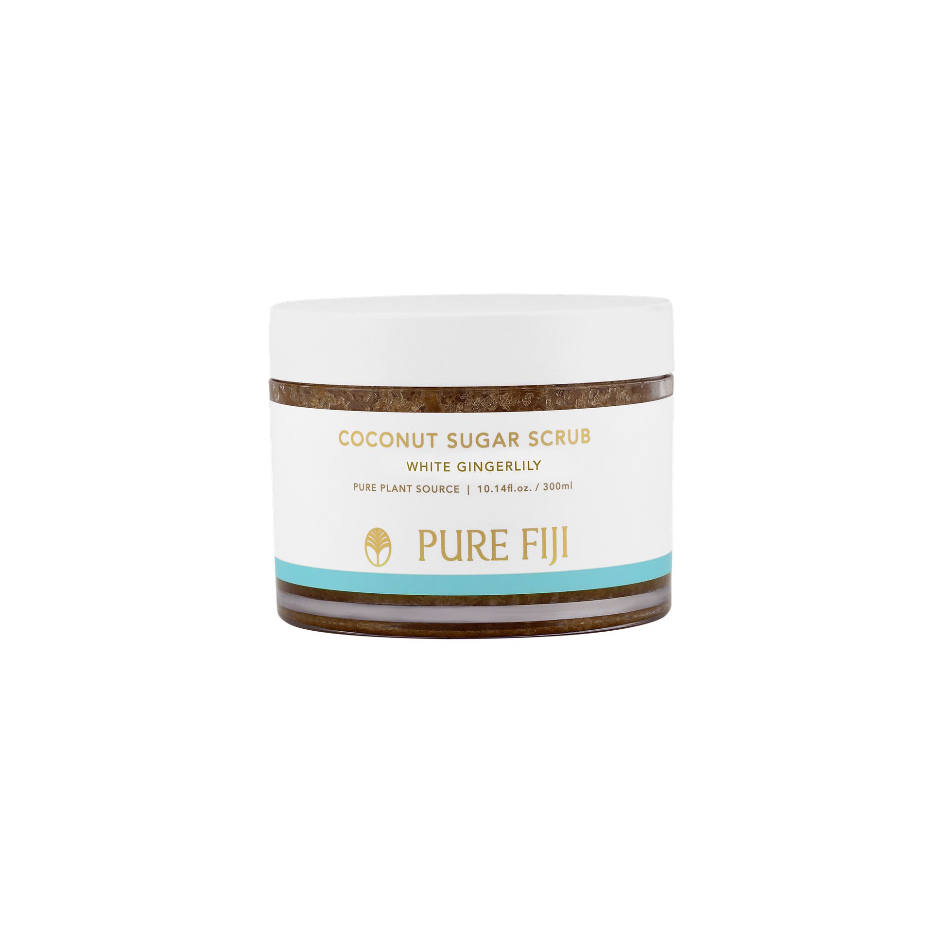 Pure Fiji Body Sugar Scrub White Gingerlily - 300ml