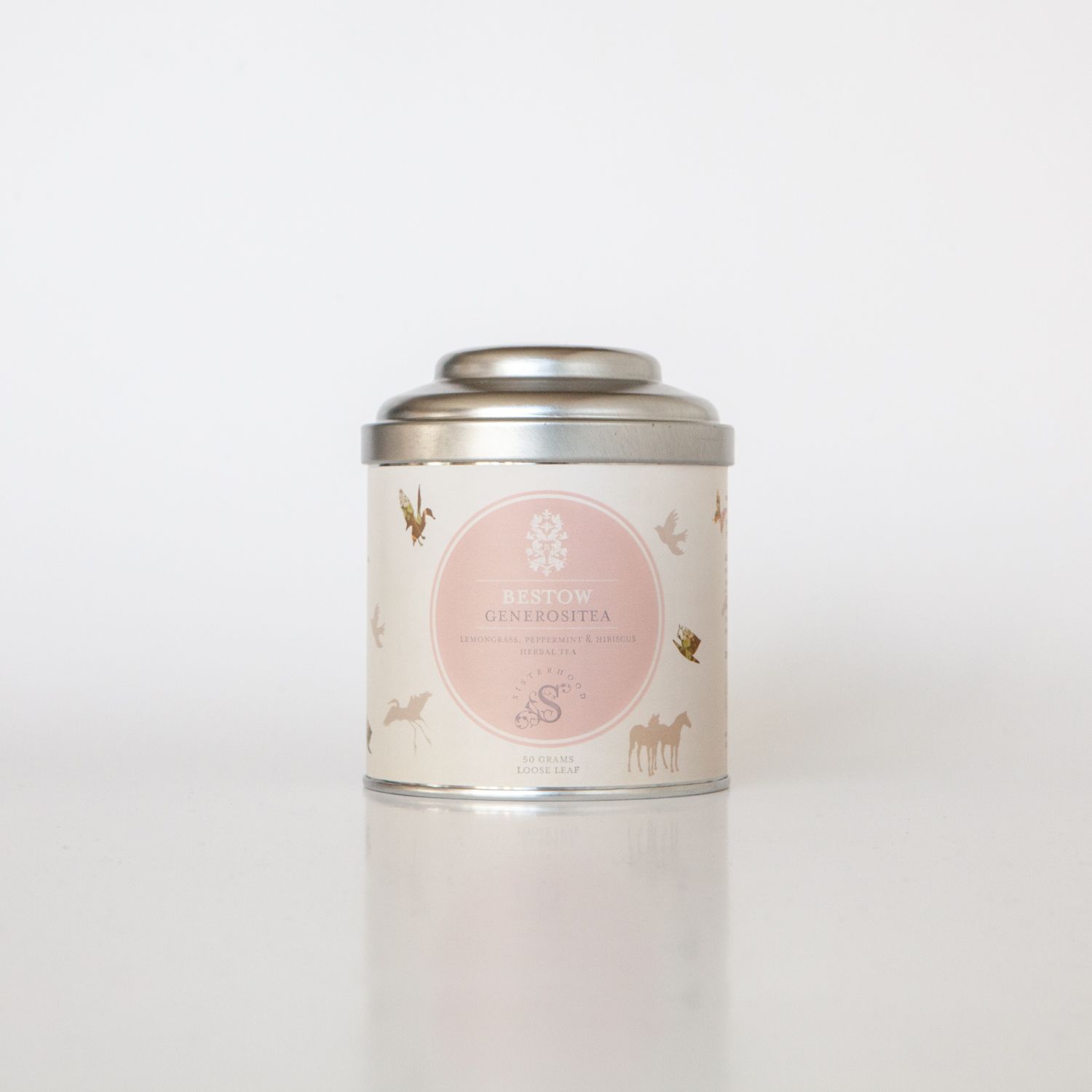 Bestow Generositea Organic Herbal Tea Tin - 50gm