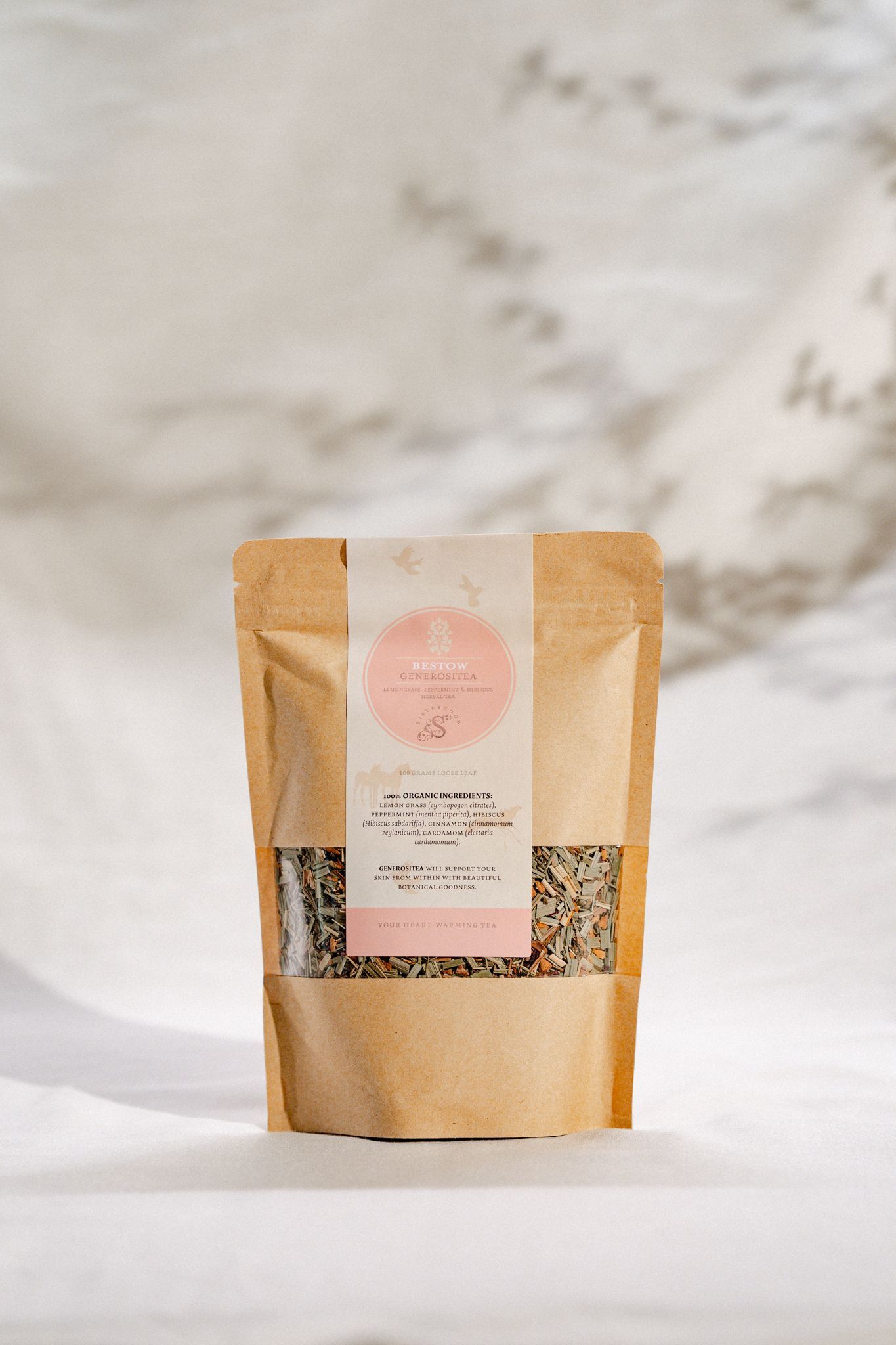 Bestow Generositea Organic Herbal Tea Refill - 100gm