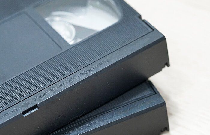 VHS tapes