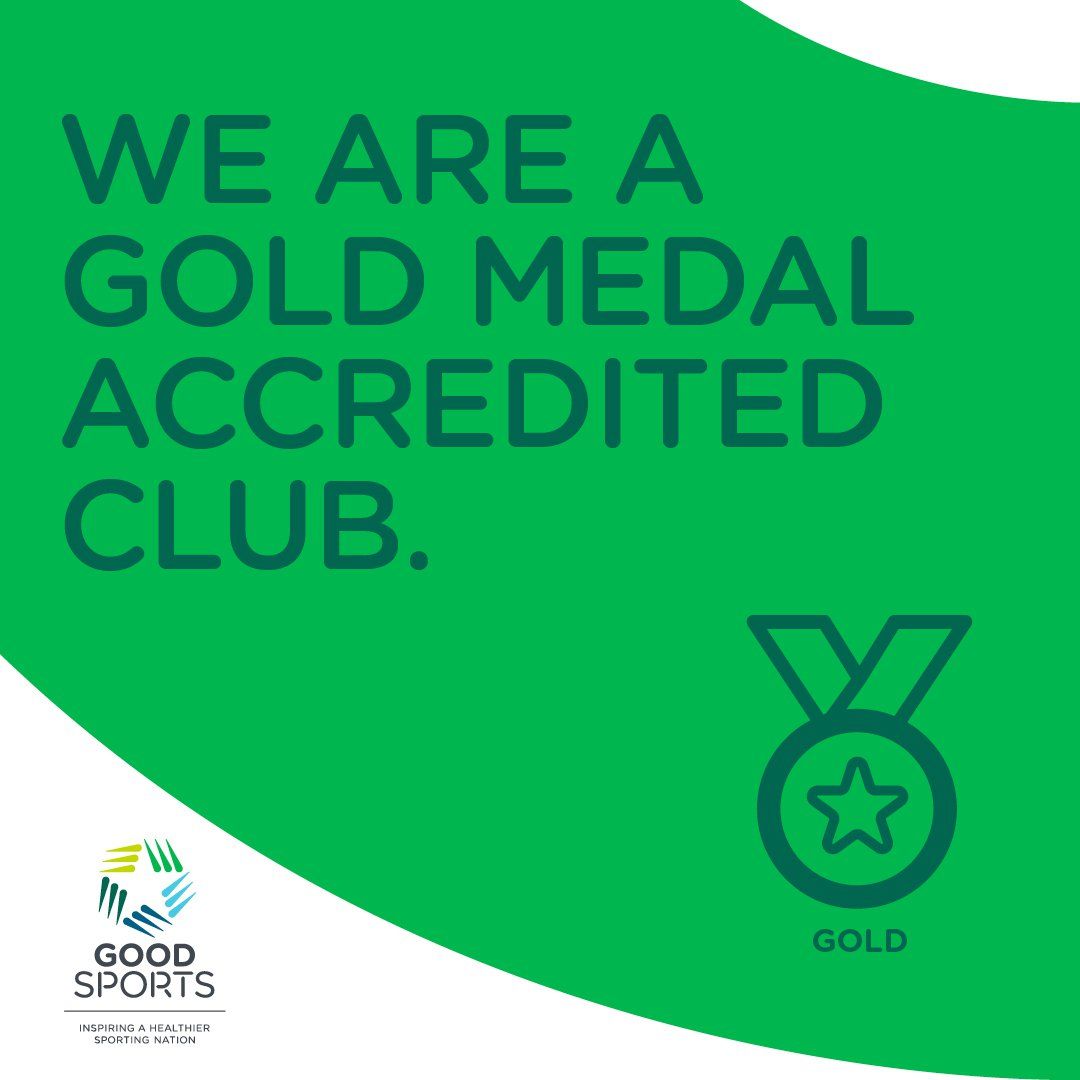 Good Sports Gold Medal Accreditation.