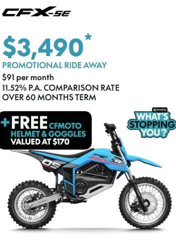 CF MOTO CX- SE $2490