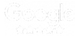 The word google is written in black and white on a white background.