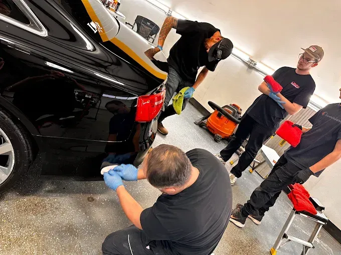 ceramic coating application