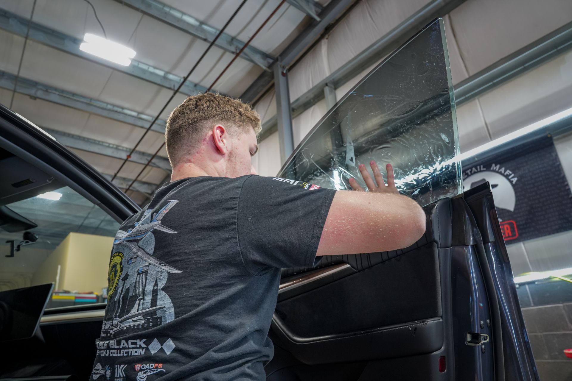 Auto Window Tinting Installation