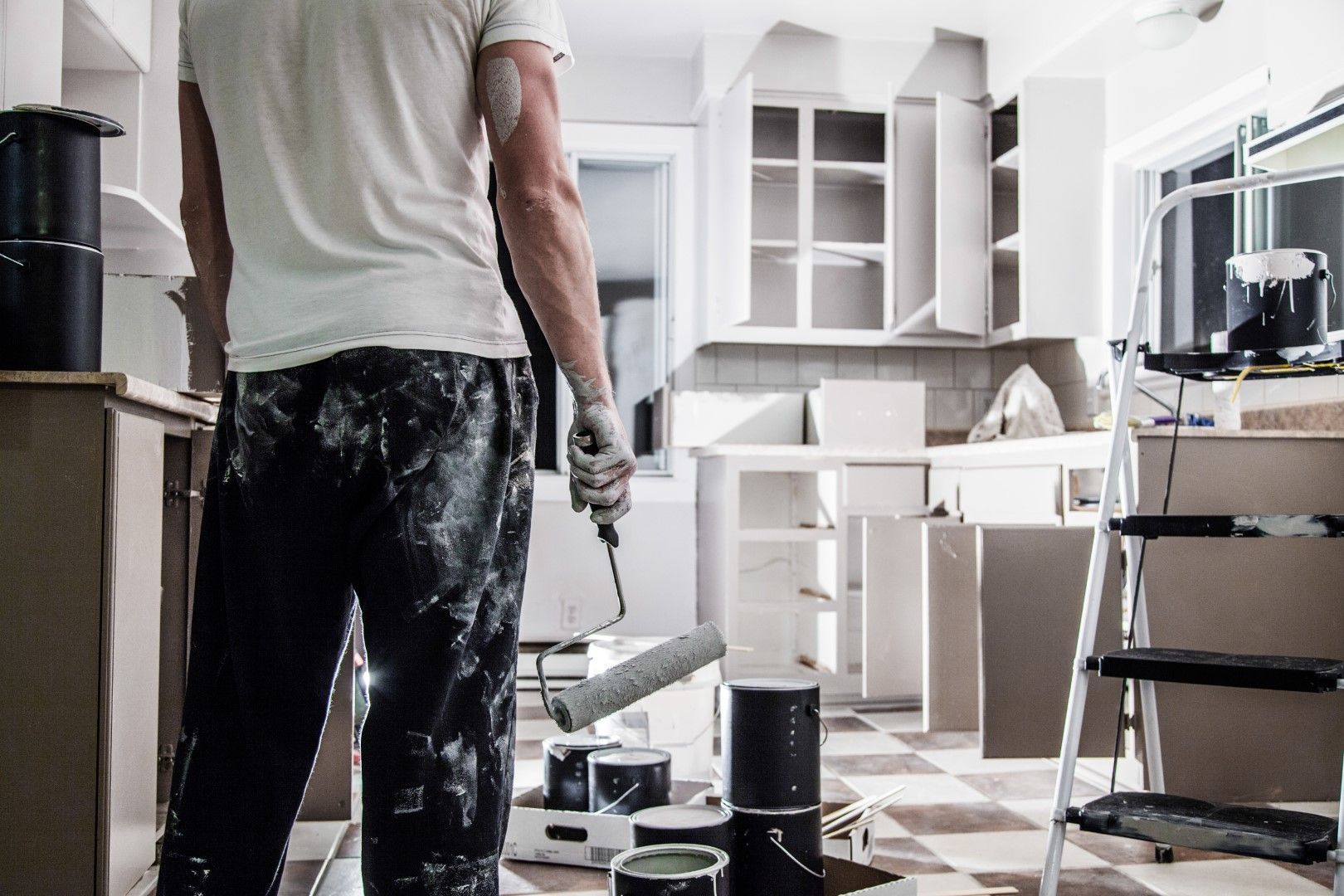An image of Cabinet Painting in Wellington FL