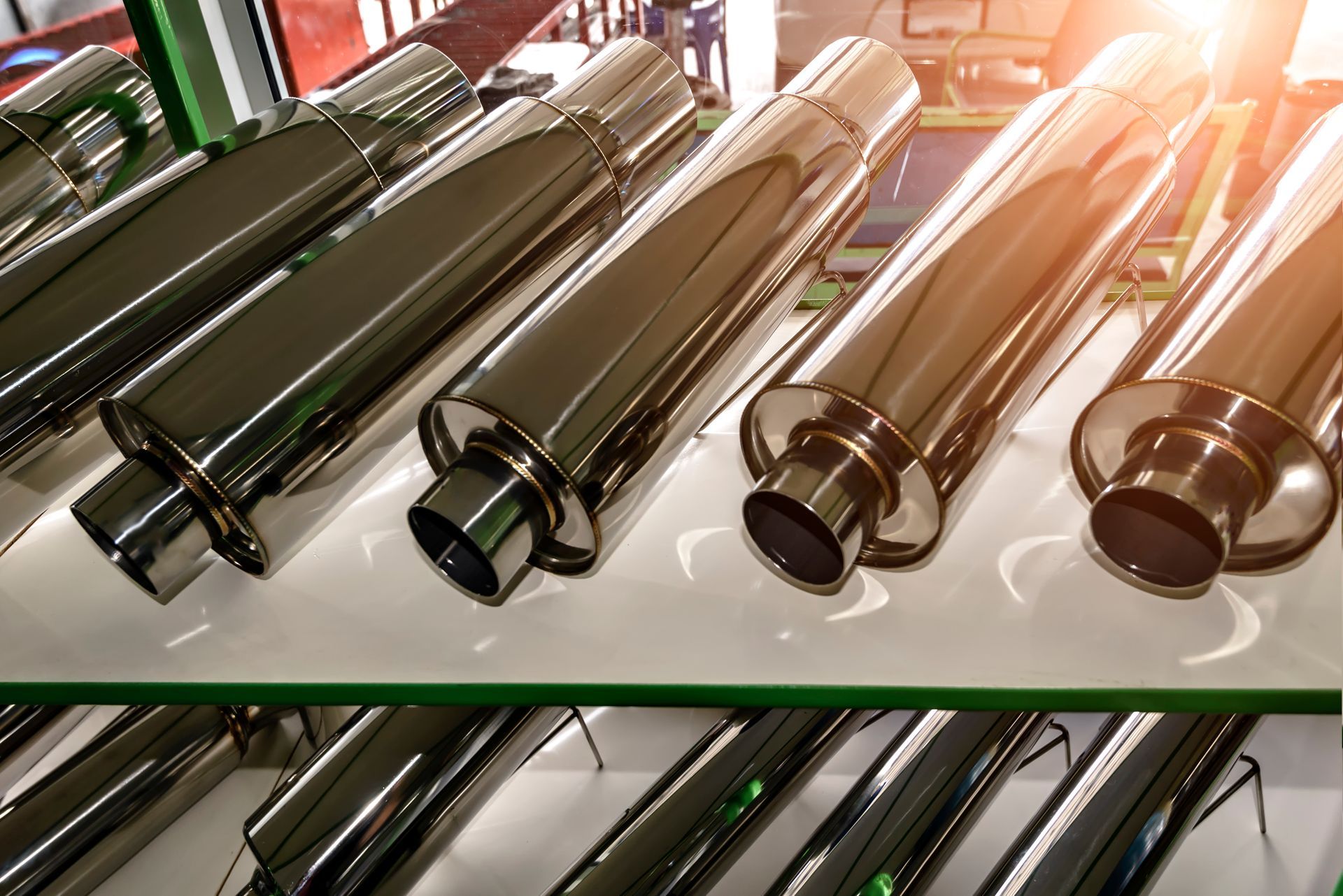 A muffler shop.