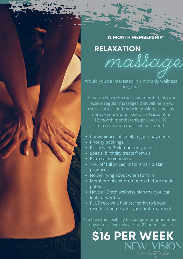 A woman is getting a massage on her back.
