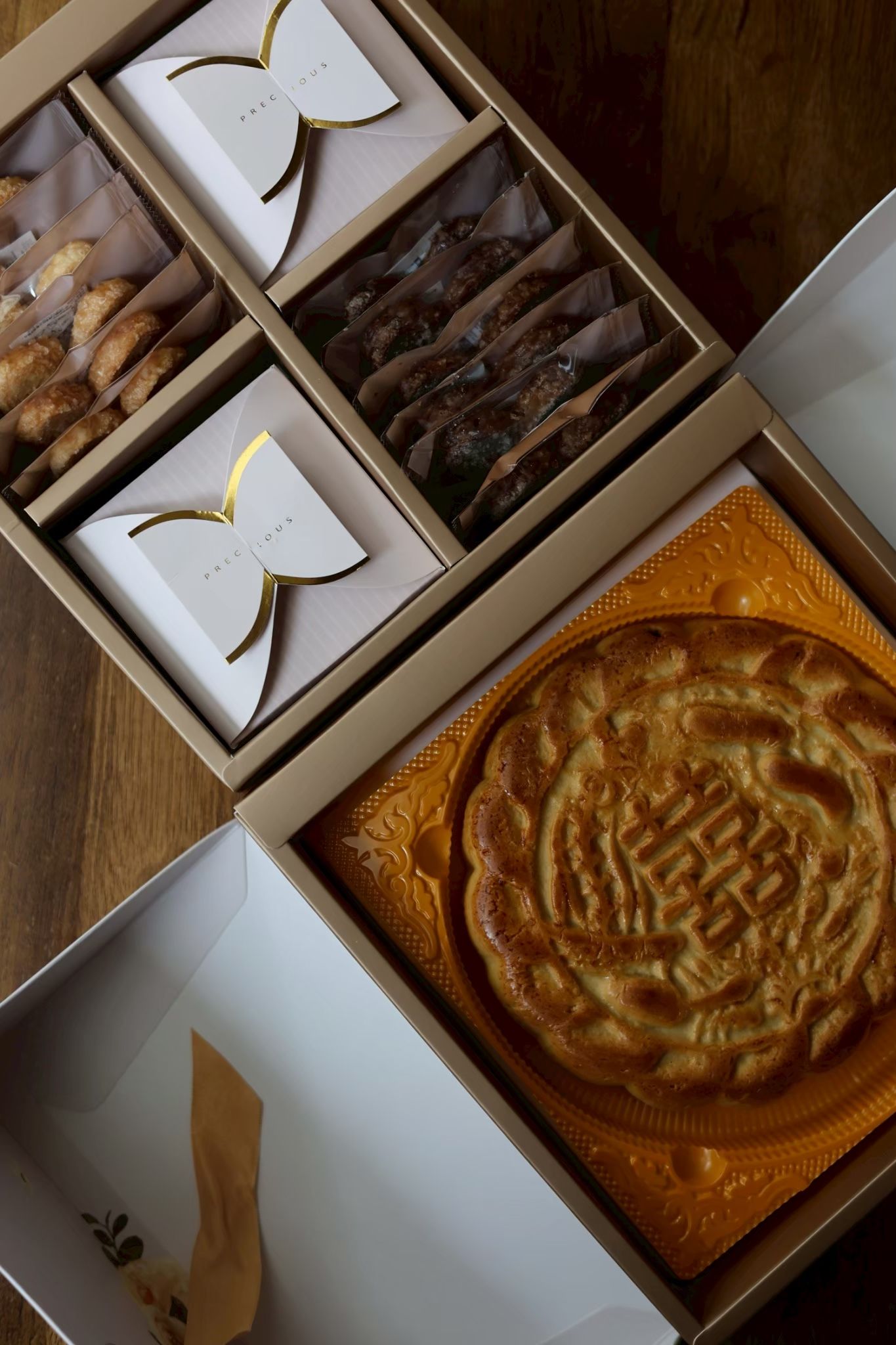 法式手工餅＋經典大餅（中西式喜餅雙層禮盒）