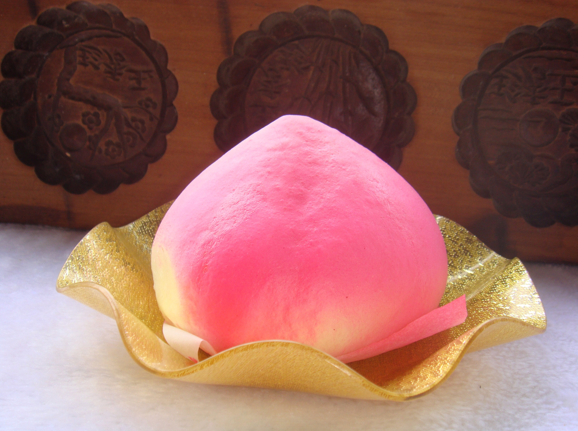 拜拜必備聖品/鮮奶壽桃 (108個)