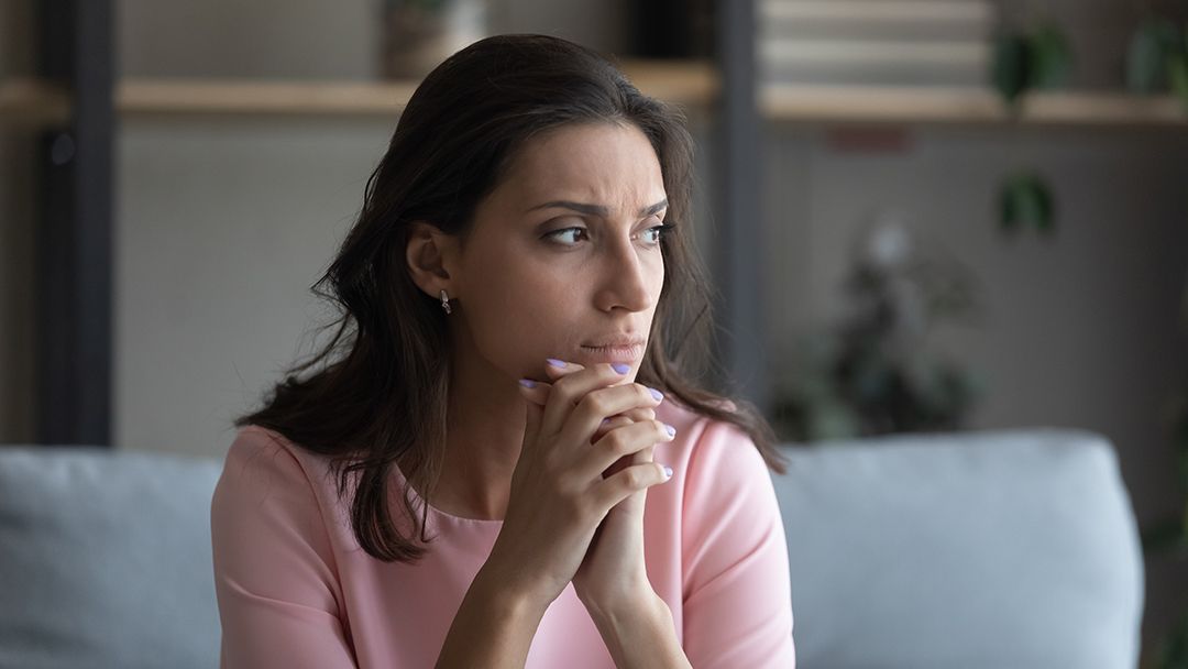 woman grieving