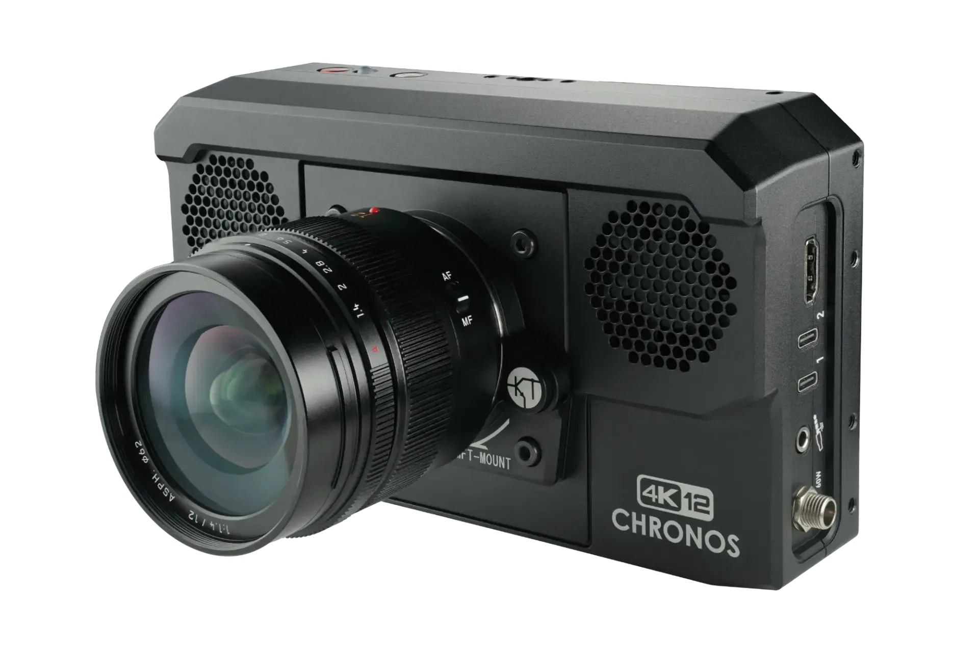 High-speed camera with the word chronos on it