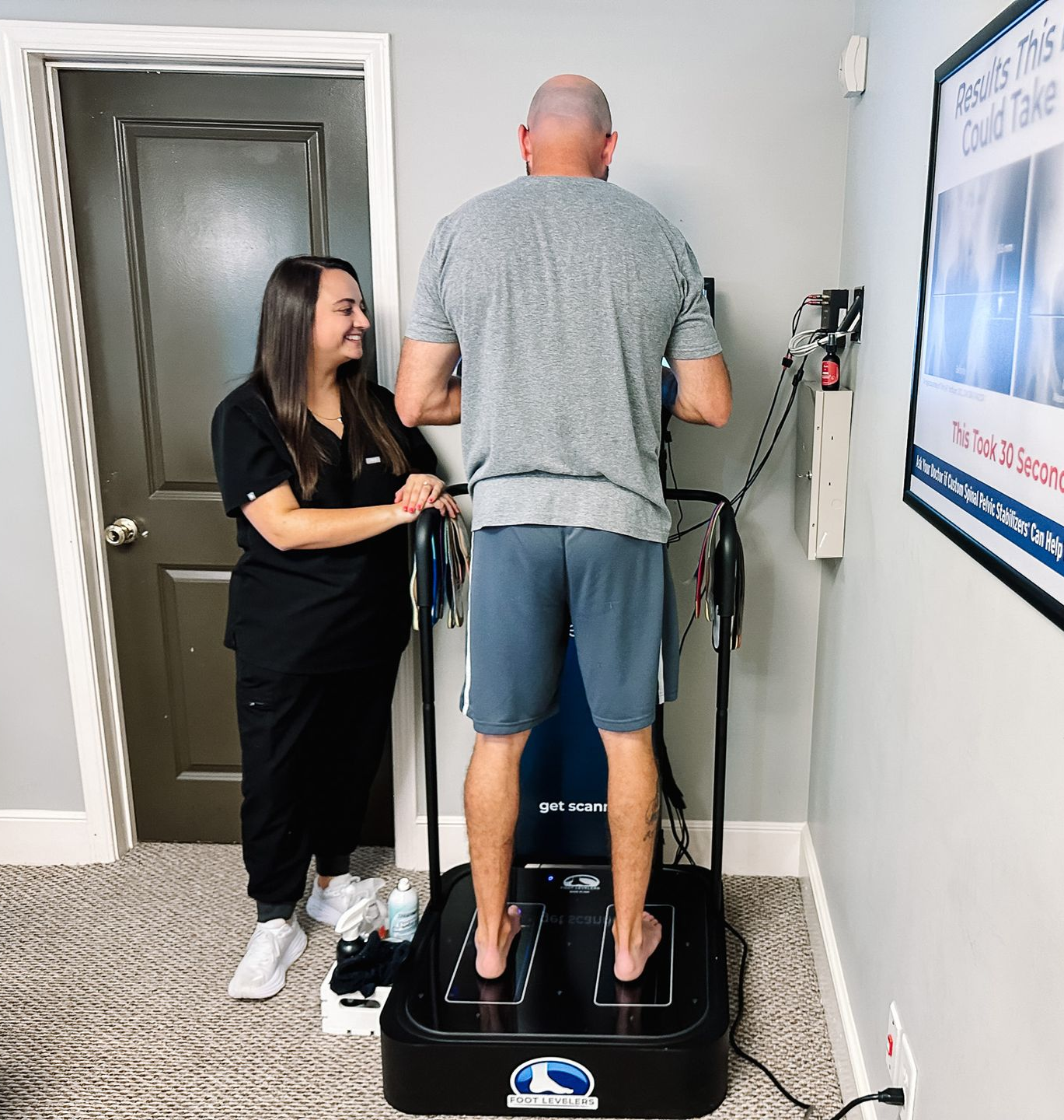 custom orthotics scan