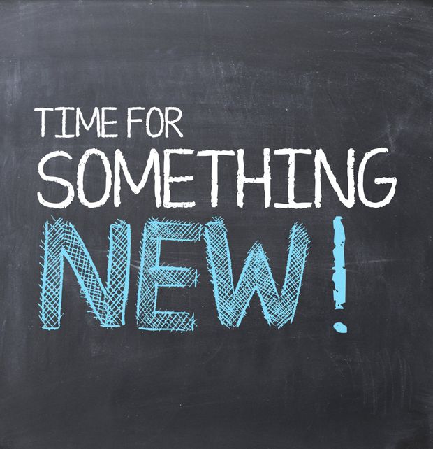 time for something new