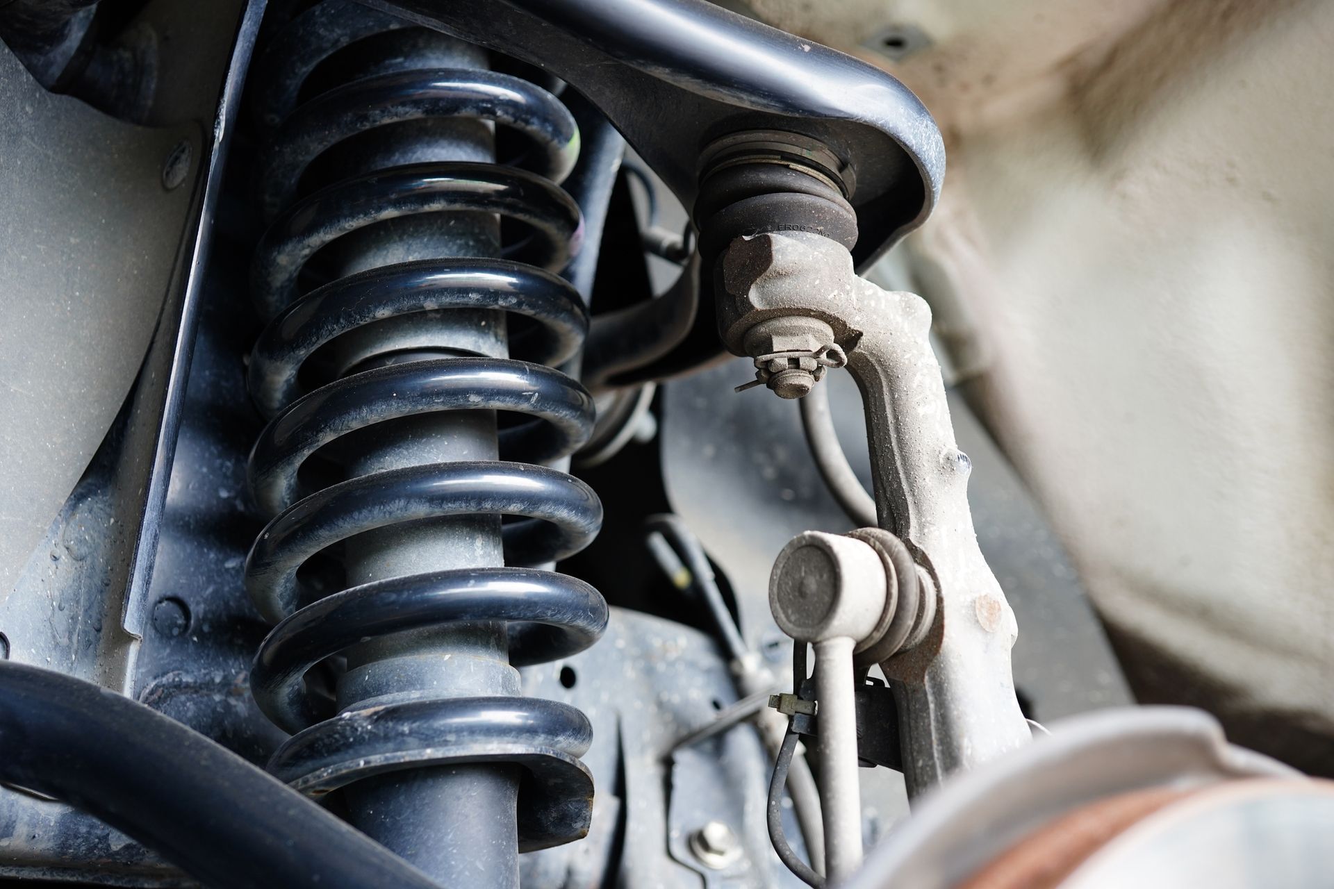 A Close-Up of a Shock Absorber on a Car | North Rockhampton, QLD | North Rocky 