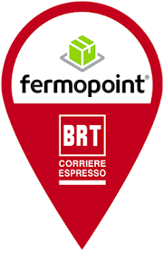 Un logo rosso e bianco per Cerropoint BRT