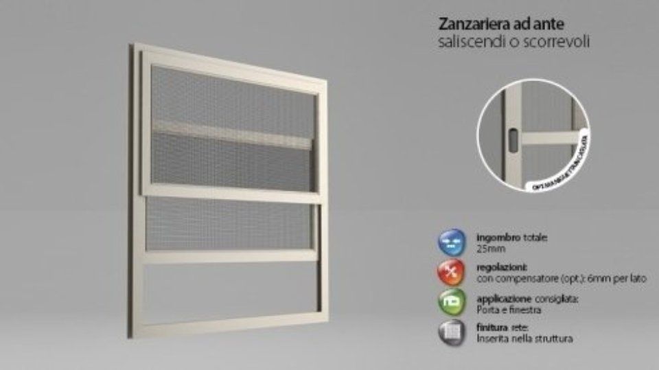 produzione zanzariere per finestre