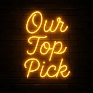 Neon sign reading