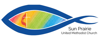 The logo for the sun prairie united methodist church